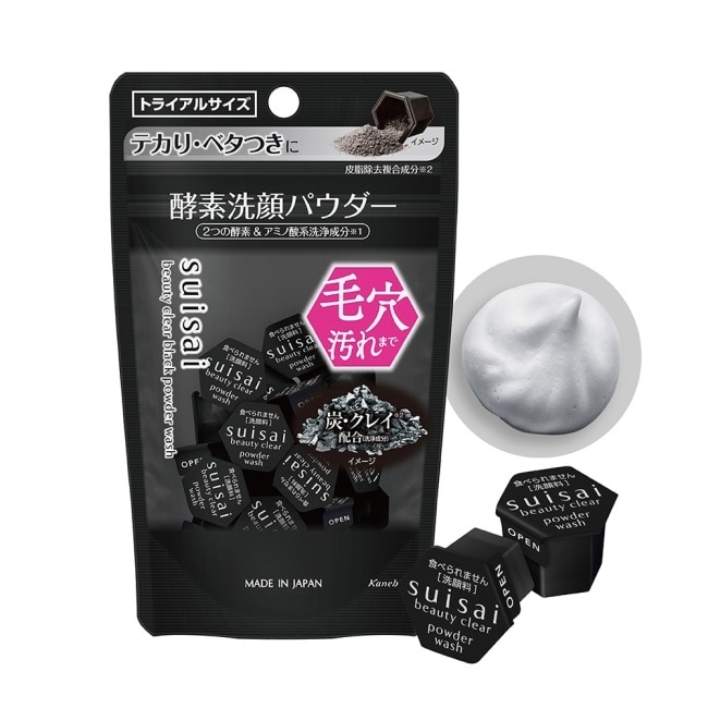 SUISAI 黑炭泥淨透酵素粉 (15顆) 6g