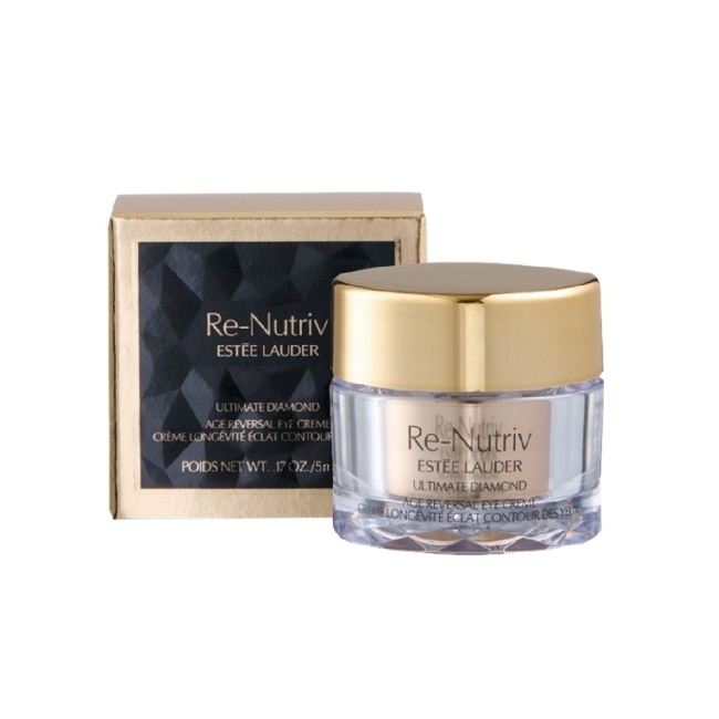【ESTEE LAUDER 雅詩蘭黛】白金級黑鑽松露逆時眼霜 5ml 公司貨 抗老眼霜