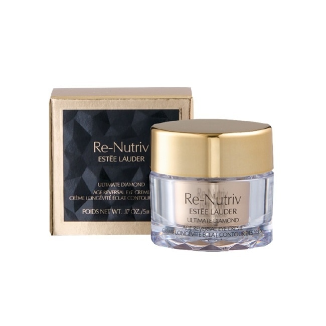 【ESTEE LAUDER 雅詩蘭黛】白金級黑鑽松露逆時眼霜 5ml 公司貨 抗老眼霜