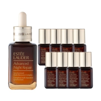 ESTEE LAUDER 雅詩蘭黛 【ESTEE LAUDER 雅詩蘭黛】特潤超導全方位修護露50ml+7mlx8 公司貨 小棕瓶