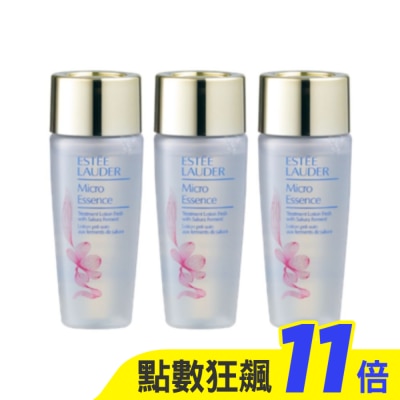 ESTEE LAUDER 雅詩蘭黛 【ESTEE LAUDER 雅詩蘭黛】微分子肌底原生露 櫻花輕盈版 30ml 3入組 公司貨