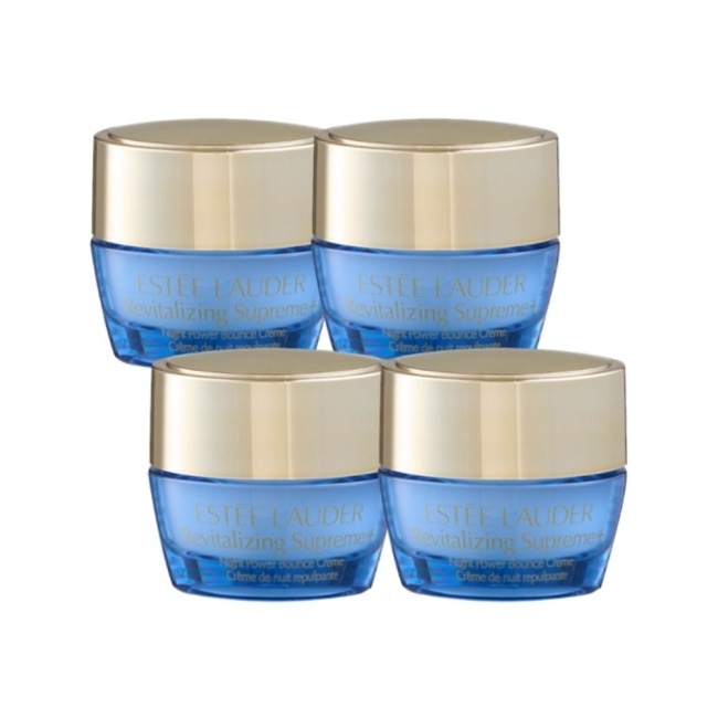 【ESTEE LAUDER 雅詩蘭黛】年輕無敵一夜修護膠原霜7ml 4入組 公司貨 膠原藍霜