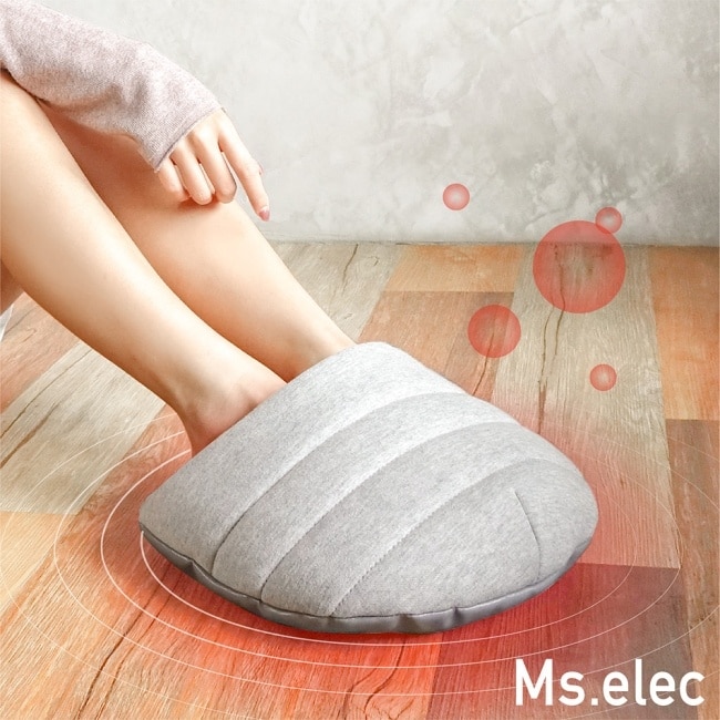 Ms.elec米嬉樂 好綿舒壓暖足枕  三段加熱 可水洗 暖腳寶