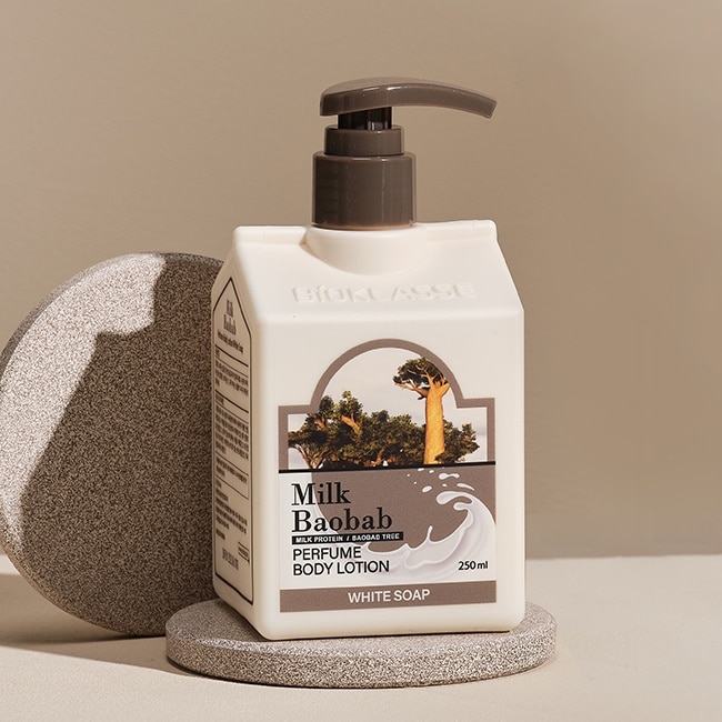 韓國Milk Baobab白皂香氛保濕身體乳 250ml
