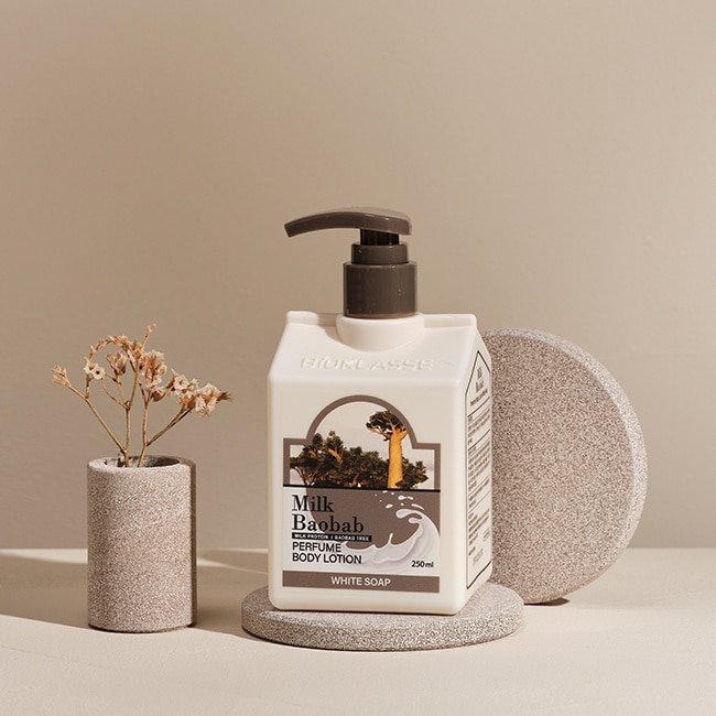 韓國Milk Baobab白皂香氛保濕身體乳 250ml
