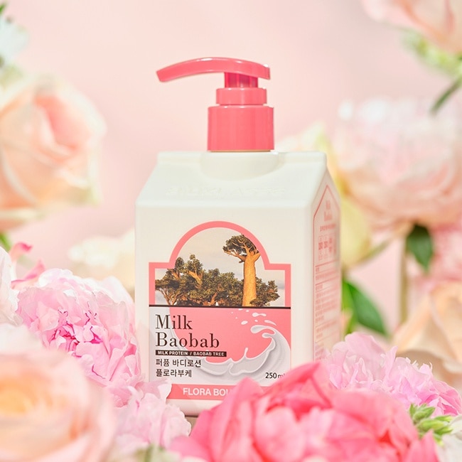 韓國Milk Baobab花束香氛保濕身體乳250ml