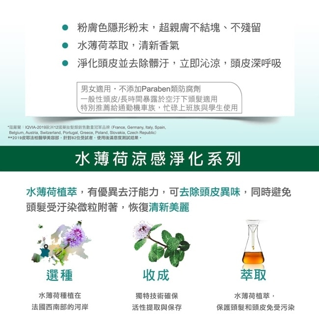 蔻蘿蘭涼感淨化乾洗髮兩入組(蔻蘿蘭涼感淨化乾洗髮150ml*2)