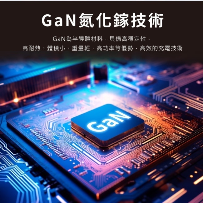 E-books B122 【台灣製造】數顯65W GaN氮化鎵+100W快充傳輸線組