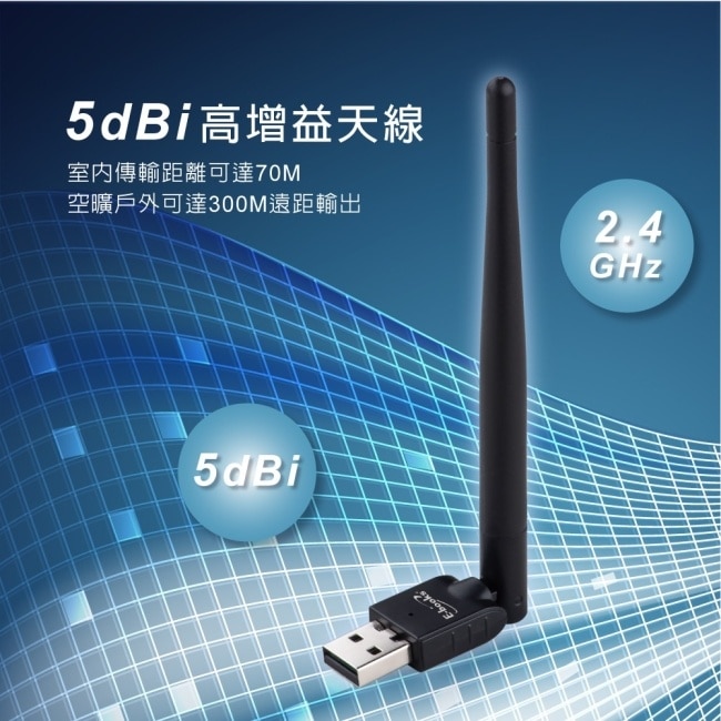 E-books WS4 隨插即用高速無線網卡
