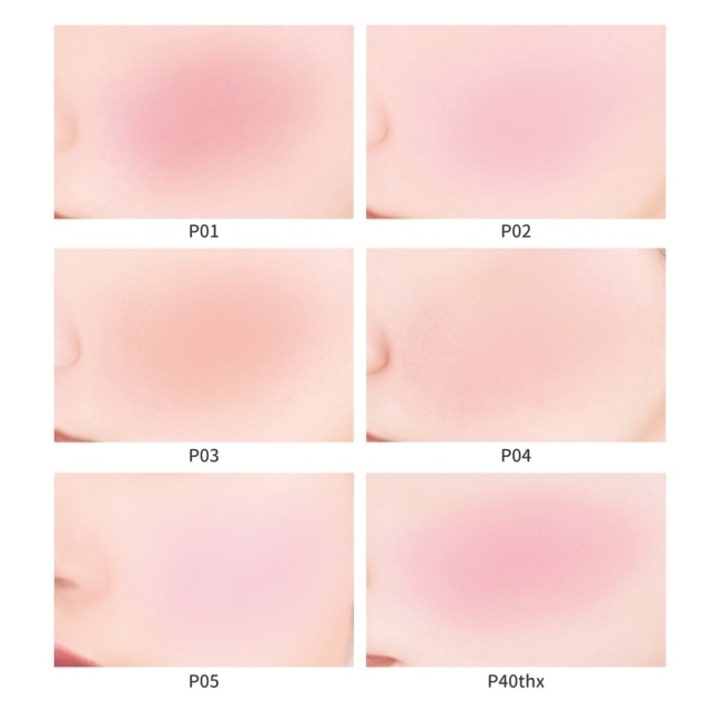 CANMAKE 新巧麗腮紅組 350-P40thx 1.8G