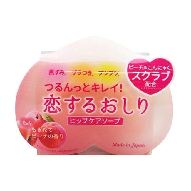 Pelican我愛蜜桃臀角質暗沉調理皂80g