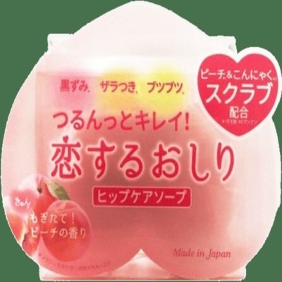 PELICAN Pelican我愛蜜桃臀角質暗沉調理皂80g