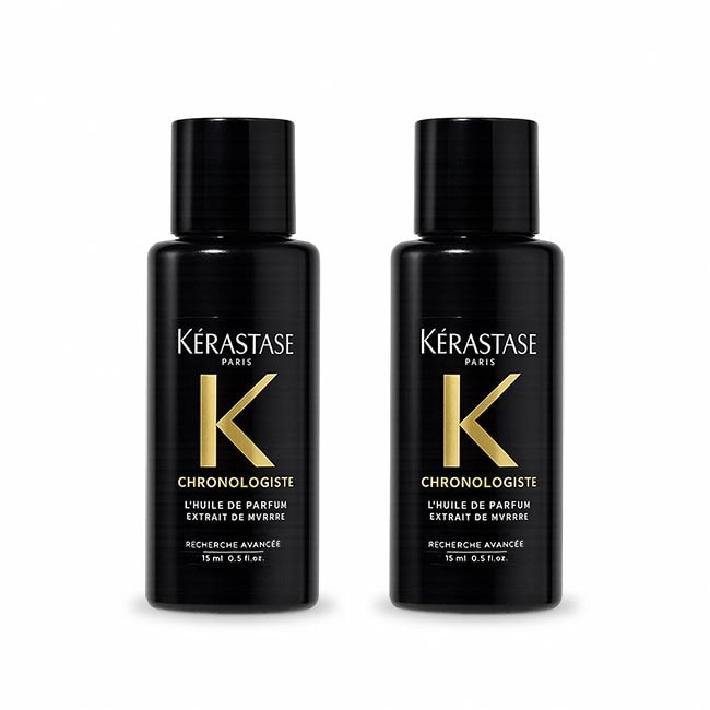 KERASTASE 卡詩 黑鑽極萃逆時玫瑰香氛露(15ml)X2-國際航空版