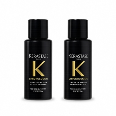 K’ERASTASE卡詩 KERASTASE 卡詩 黑鑽極萃逆時玫瑰香氛露(15ml)X2-國際航空版