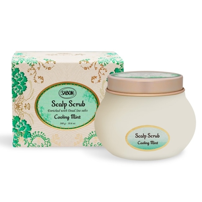SABON 沁心薄荷死海鹽頭皮磨砂膏(300g) 國際航空版 image