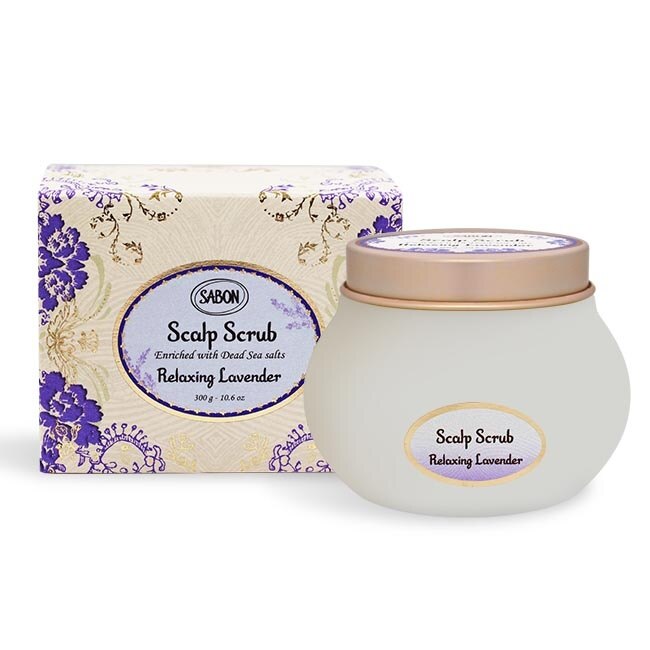 SABON 舒緩薰衣草死海鹽頭皮磨砂膏(300g) 國際航空版 image