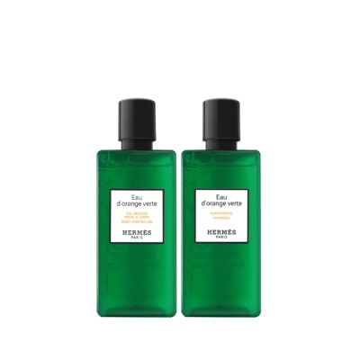 HERMES Hermes愛馬仕 橘綠之泉沐浴露 80ml+洗髮精 80ml