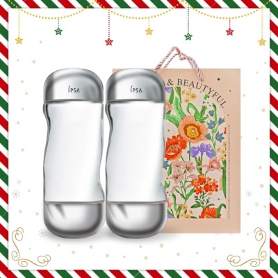 IPSA IPSA 美膚機能液雙瓶限量禮[機能液(200ml)X2+秘密花園品牌禮袋]-保養獻禮組-國際航空版