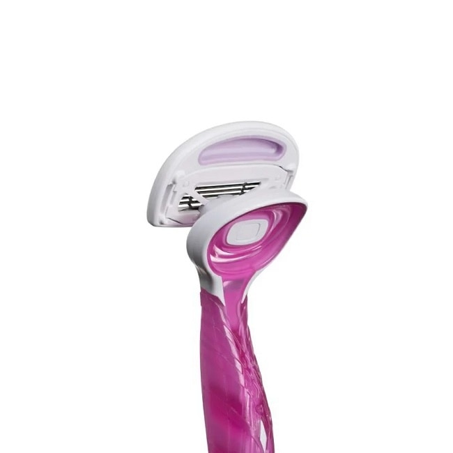 貝印 KAI AQUAFIT彈力美體刀(桃紅/3入) AF-3B9