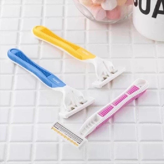 貝印 KAI Pretty3刀刃得體刀 (修除雜毛/除毛工具/身體美容) BST3L-3P7