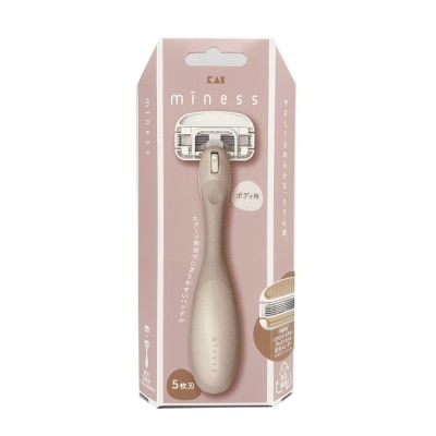 KAI貝印 貝印 KAI miness 女用得體刀組合 (附一替刃) (全身適用) MSA-2H (GA0130)