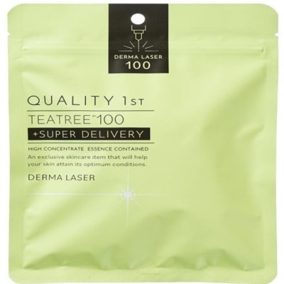 Qualityfirst Quality 1st DERMA LASER -茶樹鎮定舒緩面膜 綠 (7枚)