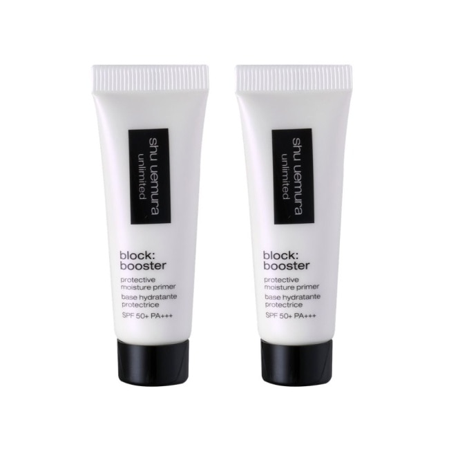 【shu uemura 植村秀】無極限保濕妝前乳 (透色)10ml 2入組 公司貨 神級全能妝前乳