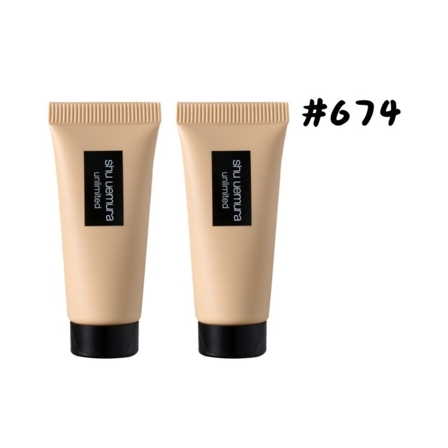 【shu uemura 植村秀】無極限超持久輕粉底 #674 5ml*2 公司貨 小方瓶PLUS+