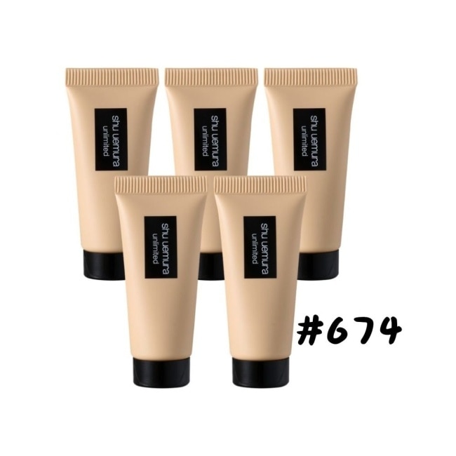 【shu uemura 植村秀】無極限超持久輕粉底 #674 5ml*5 公司貨 小方瓶PLUS+