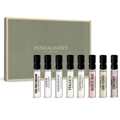 PENHALIGON`S 潘海利根 PENHALIGON'S 潘海利根 香氛殿堂 氣味圖書館禮盒 Scent Library(2mlX8)-新版-國際航空版