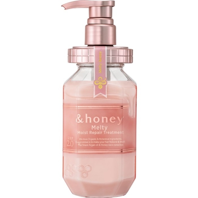 &honey Melty玫瑰蜂蜜柔順潤髮乳2.0 445g