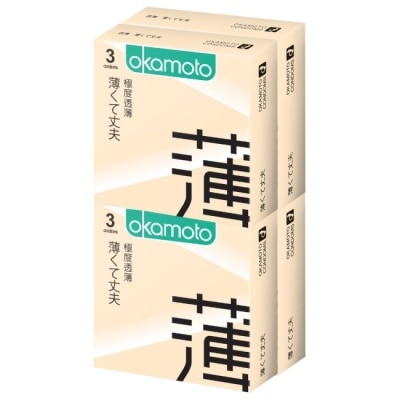 Okamoto 岡本 岡本-City透薄型3入*4