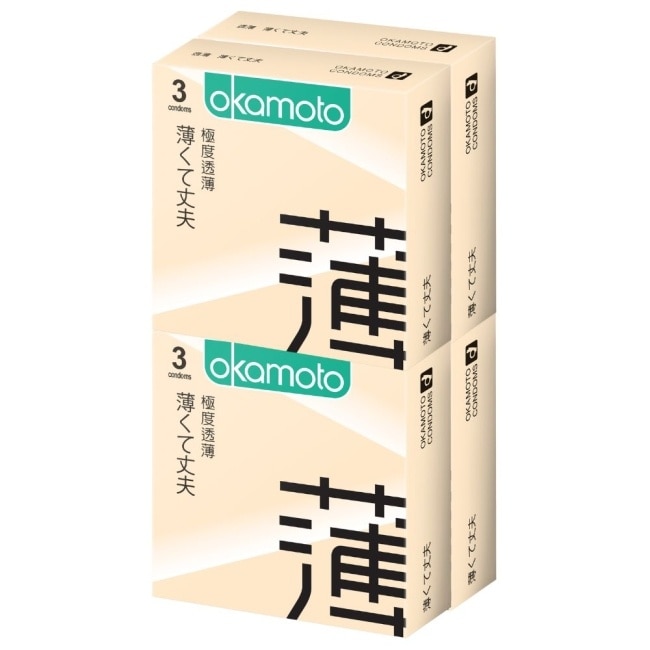 岡本-City透薄型3入*4