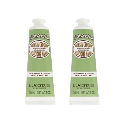 L’OCCITANE 歐舒丹 L’OCCITANE歐舒丹 杏仁護手霜(30ml) 2入組_國際航空版