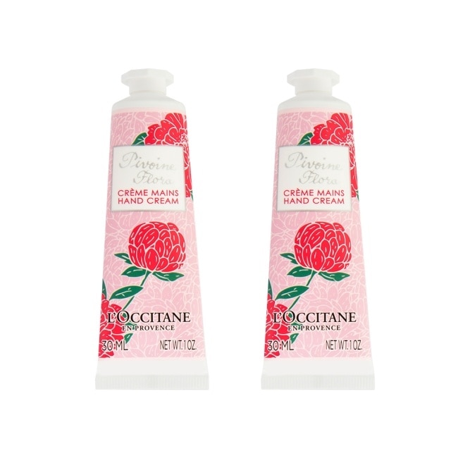 L’OCCITANE歐舒丹 牡丹護手霜(30ml) 2入組_國際航空版