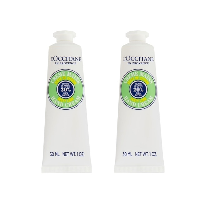 L’OCCITANE歐舒丹 乳油木萊姆護手霜(30ml) 2入組_國際航空版