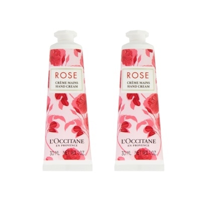 L’OCCITANE 歐舒丹 L’OCCITANE歐舒丹 玫瑰護手霜(30ml) 2入組_國際航空版