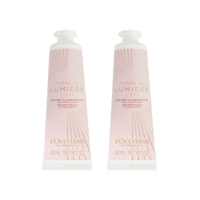 L’OCCITANE 歐舒丹 L’OCCITANE歐舒丹 純境之光護手霜(30ml) 2入組_國際航空版
