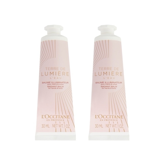 L’OCCITANE歐舒丹 純境之光護手霜(30ml) 2入組_國際航空版