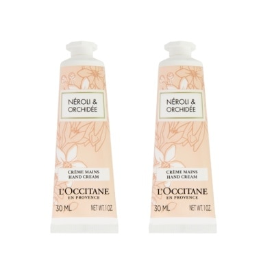 L’OCCITANE 歐舒丹 L’OCCITANE歐舒丹 橙花&蘭花護手霜(30ml) 2入組_國際航空版