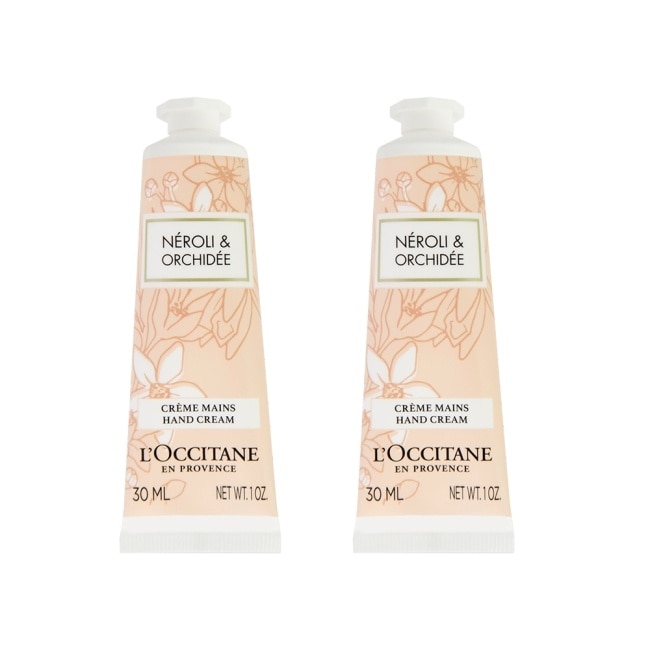 L’OCCITANE歐舒丹 橙花&蘭花護手霜(30ml) 2入組_國際航空版