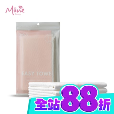 Miine Miine 旅行免洗厚磅毛巾70x40公分(3入) image