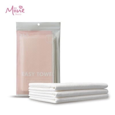 Miine Miine 旅行免洗厚磅毛巾70x40公分(3入) image