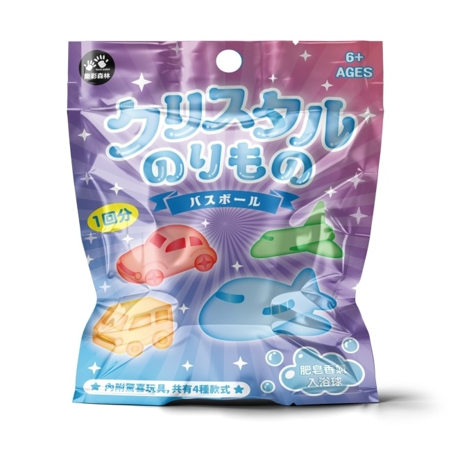 LOVE COLOR 日式泡澡入浴球50g(混款)(含小玩具)水晶/夜光/變形/幽靈