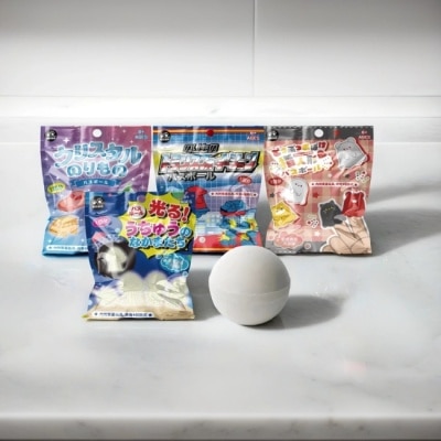 Love Color 樂彩森林 LOVE COLOR 日式泡澡入浴球50g(混款)(含小玩具)水晶/夜光/變形/幽靈