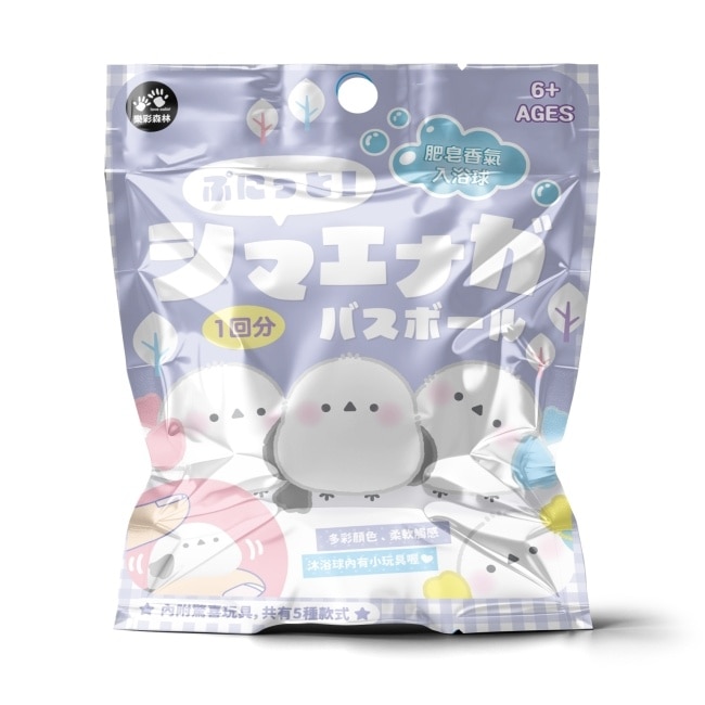 LOVE COLOR日式泡澡入浴球50g(混款)(含小玩具山雀/鱷魚/金魚/恐龍