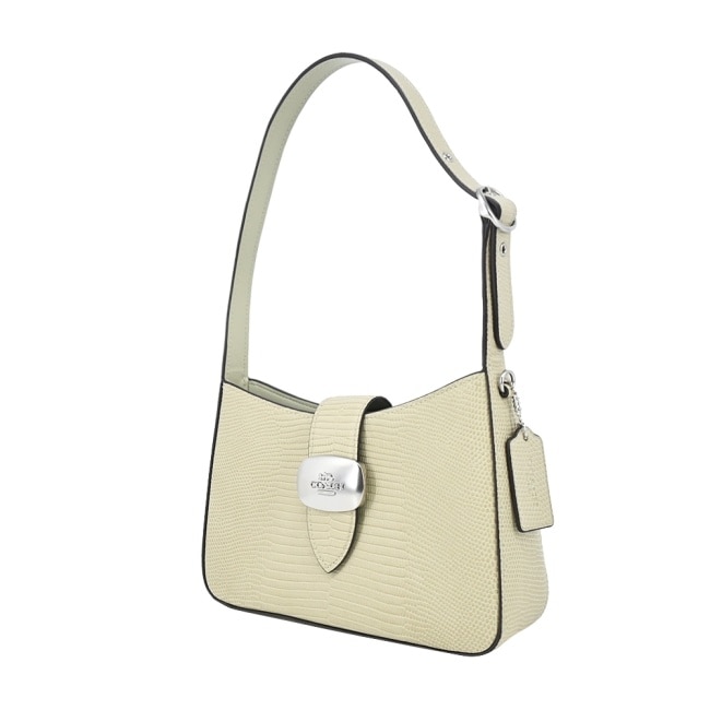 COACH ELIZA防刮麂皮兩用包(淡綠)CR107 SVA5