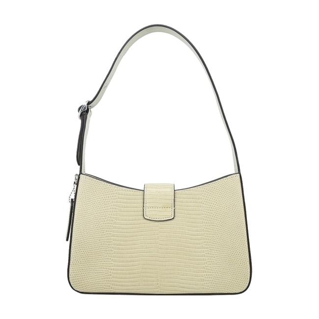 COACH ELIZA防刮麂皮兩用包(淡綠)CR107 SVA5