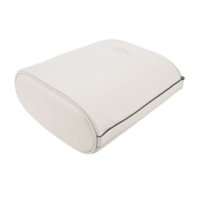 COACH SOPHIE荔枝紋皮水桶包(白)CR153 SVHA