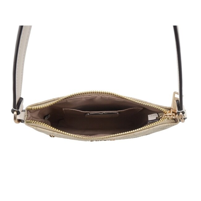 COACH ROWAN拉鍊斜背包(卡其白)CS182 IMDQC